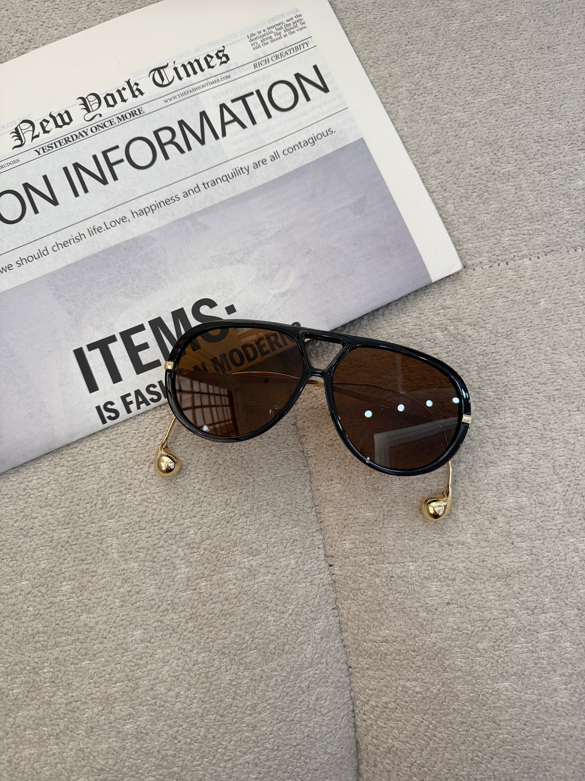 Lentes inspiración bottega veneta