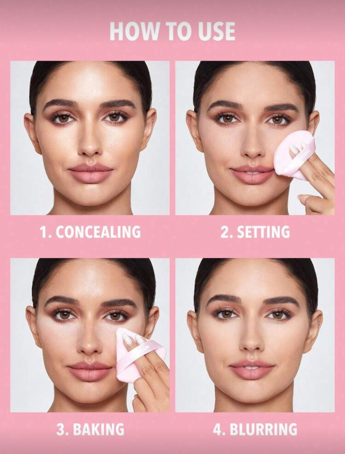 She Glam polvo fijador 2 en 1