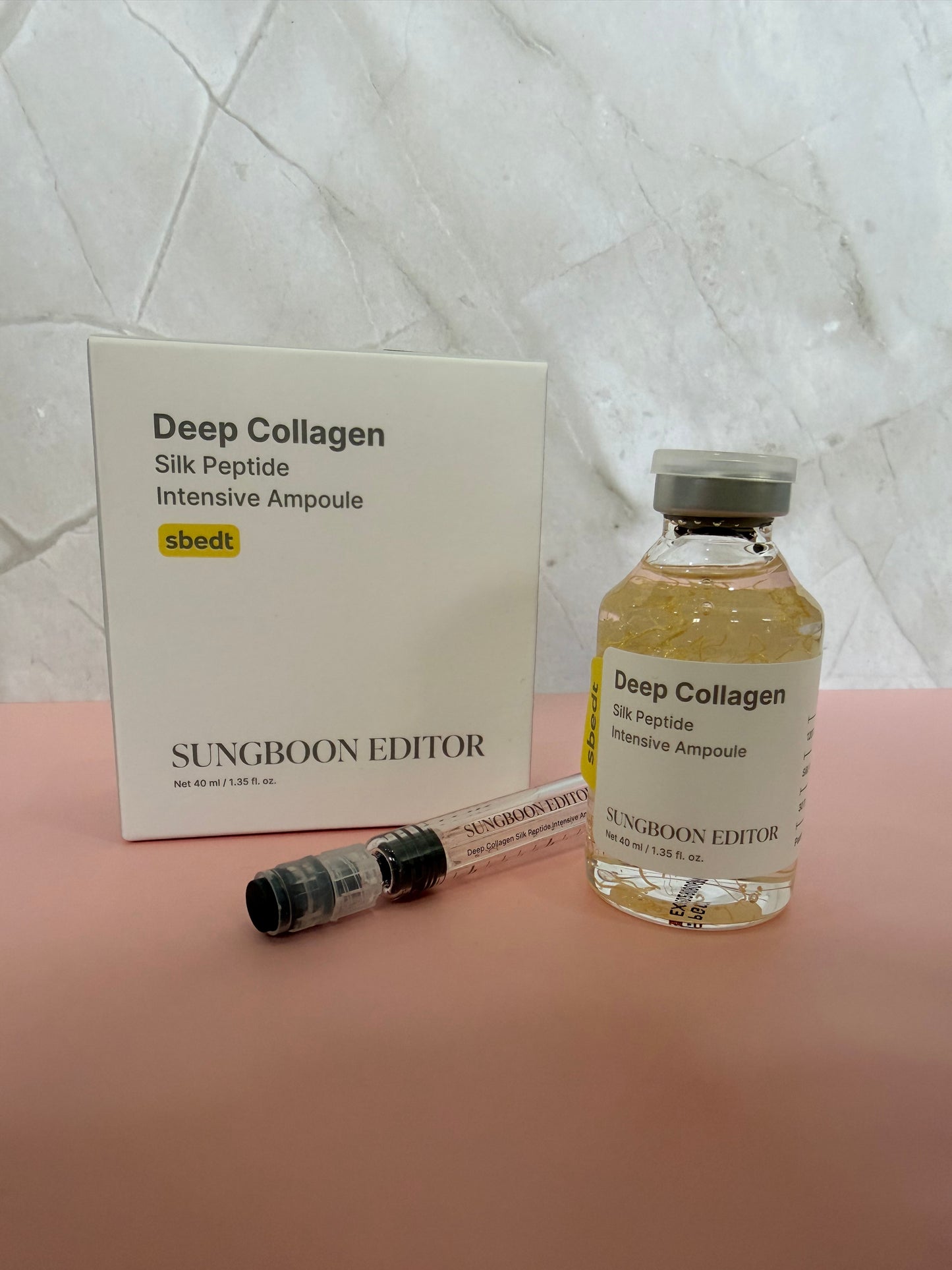 SUNGBOON EDITOR Silk Peptide - Ampolla de elevación intensiva