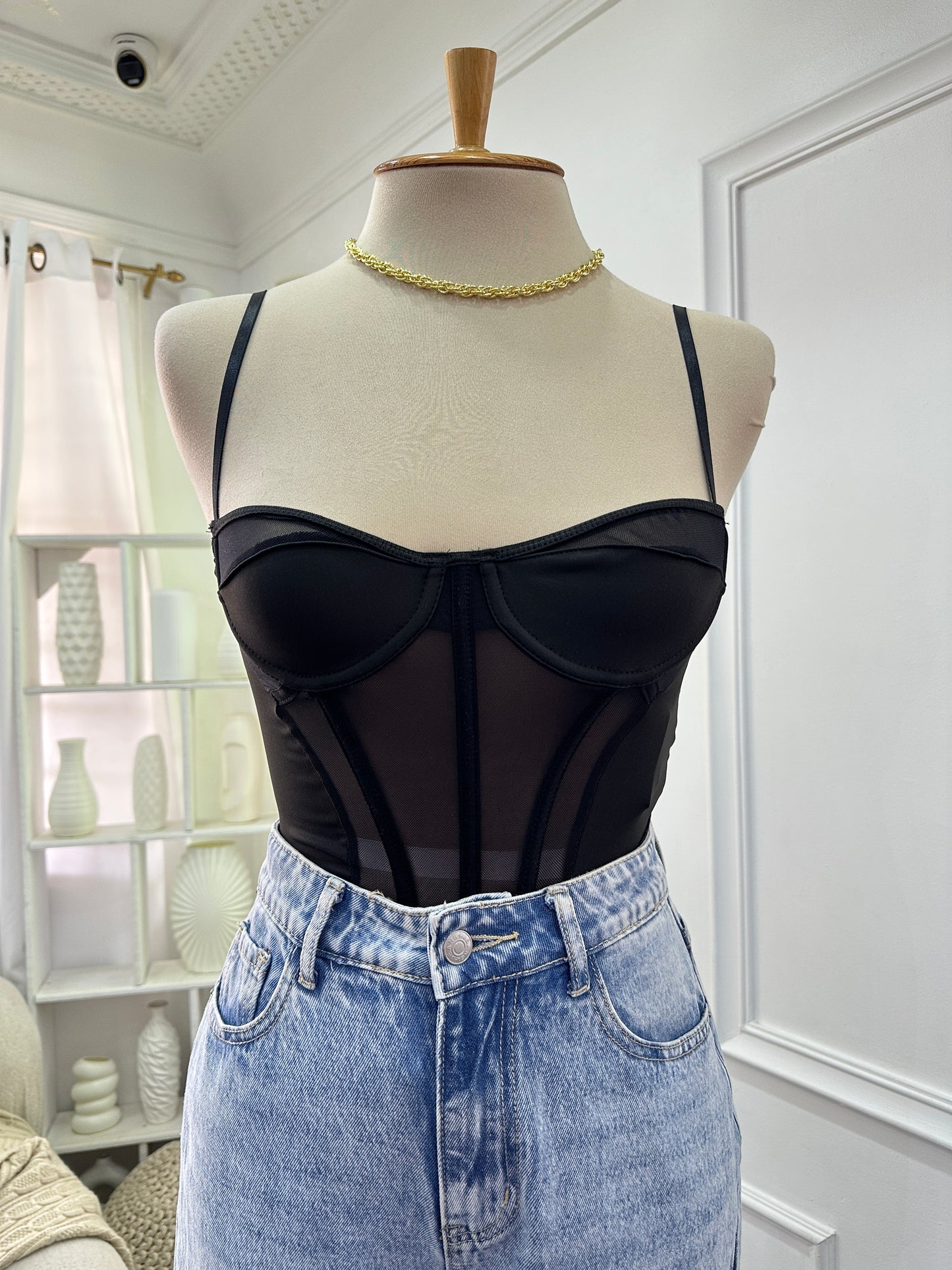 Corset asimétrico