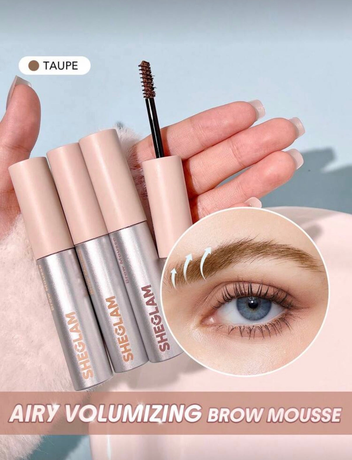 She Glam fijador con color para cejas