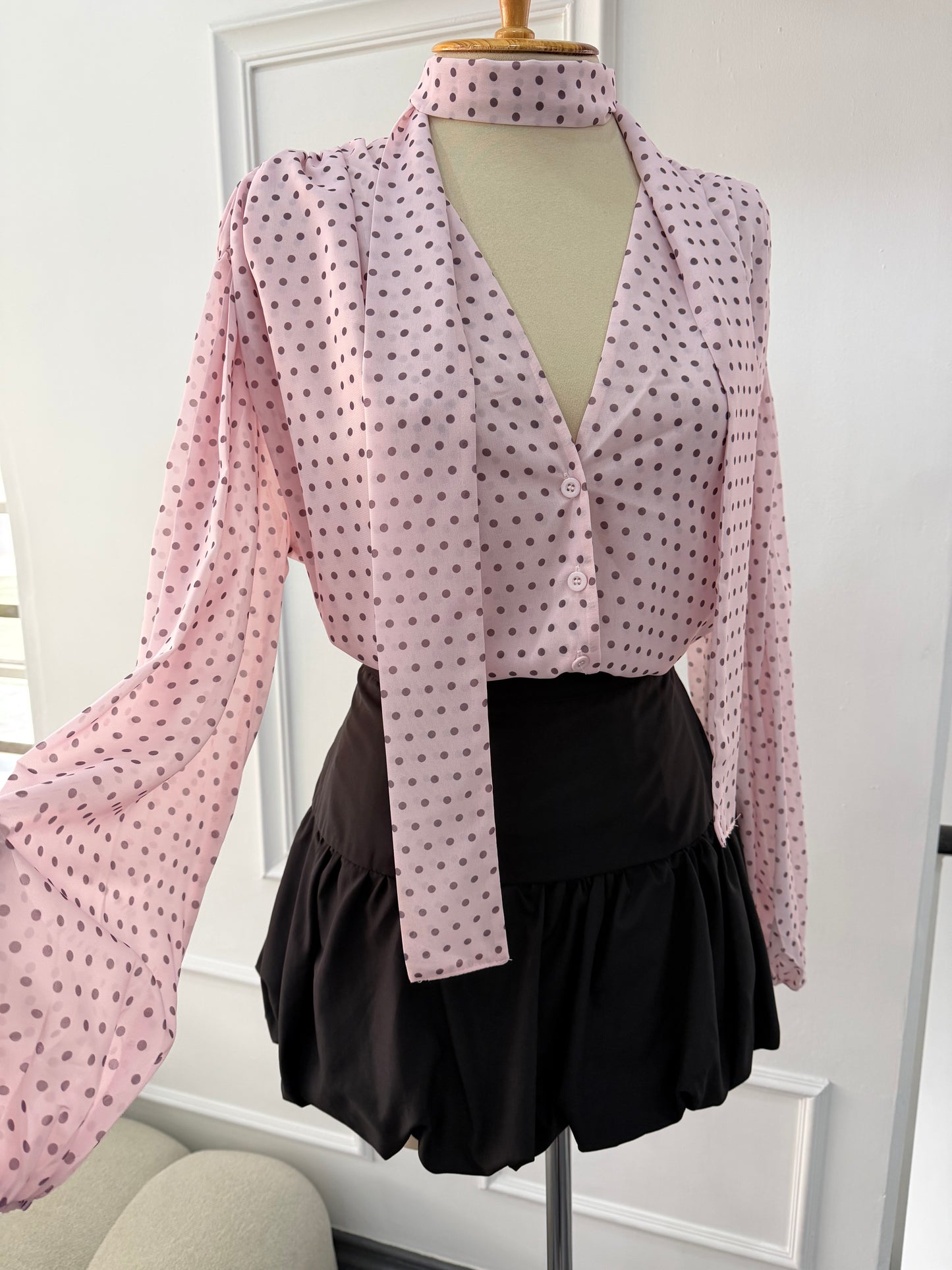 Camisa polka dots