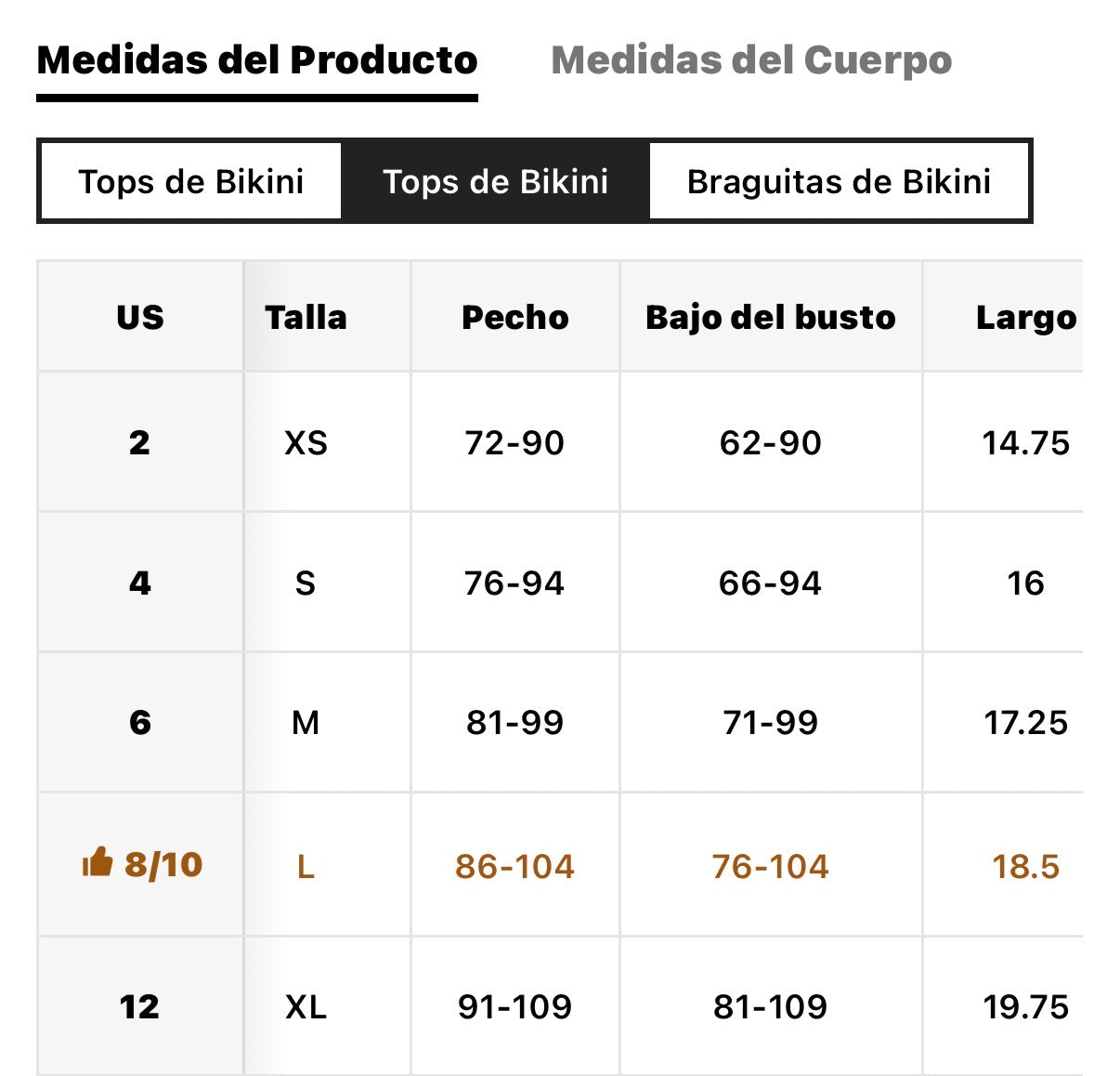 Bikini bicolor