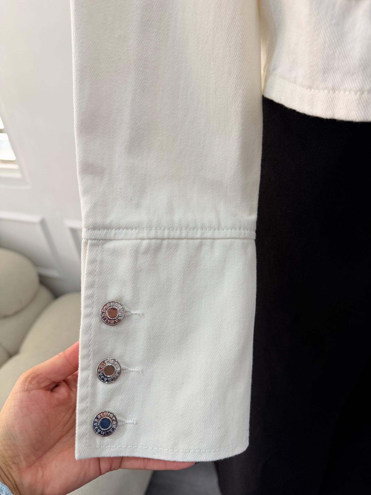 Jacket Napoleón blanca