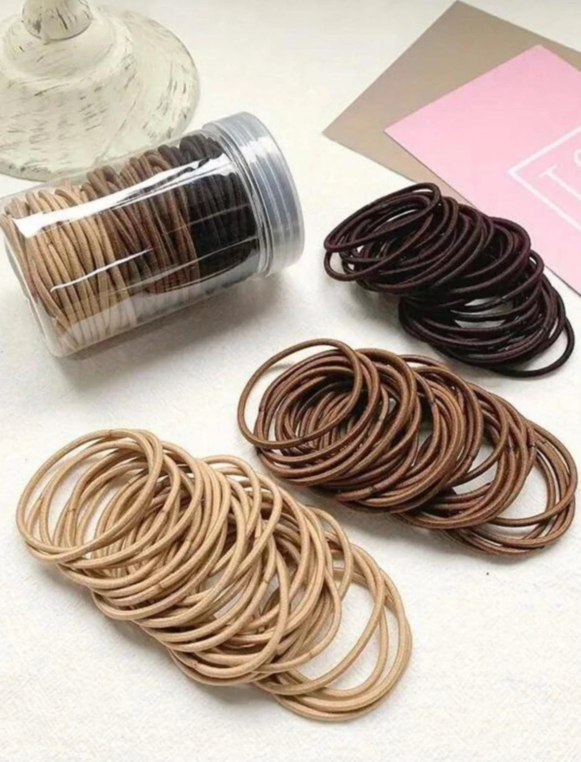 Colitas delgadas para el cabello