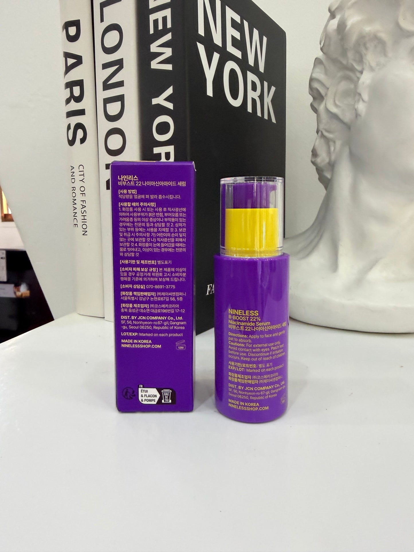 NINE LESS B-BOOST 22% Niacinamide Serum