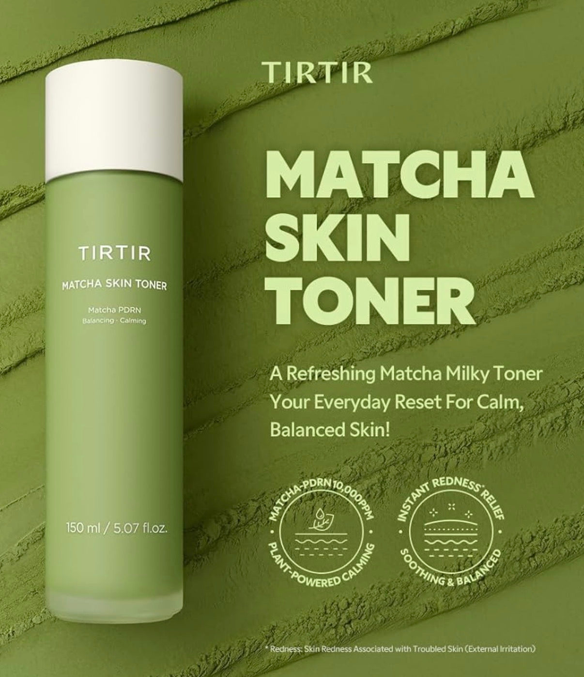 TIRTIR Matcha PDRN Tónico de Piel