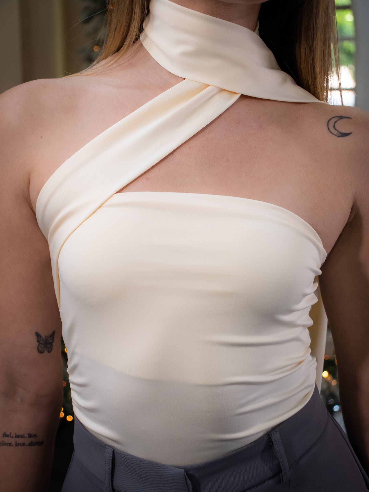 Top estilo choker
