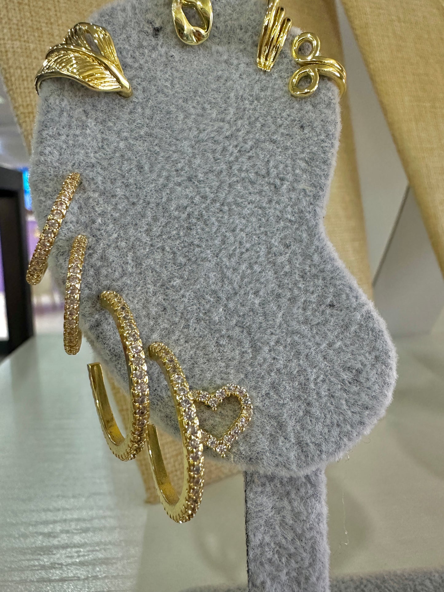 Juegos de pendientes variados