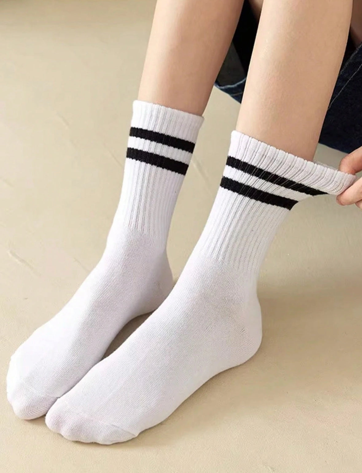 Medias sport franjas