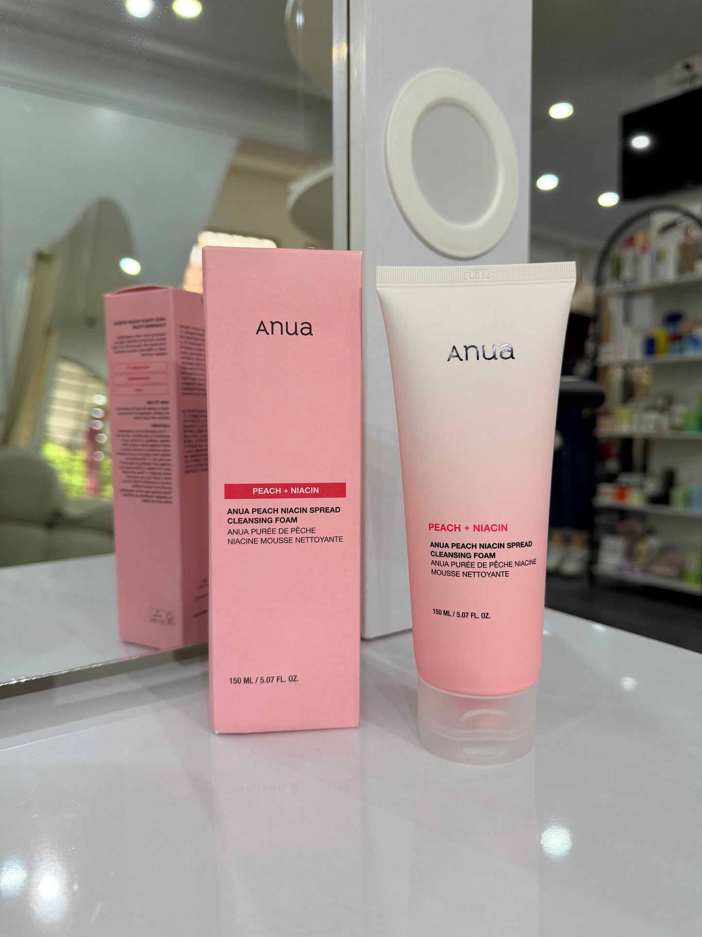 Anua Peach Niacin Spread Cleansing Foam