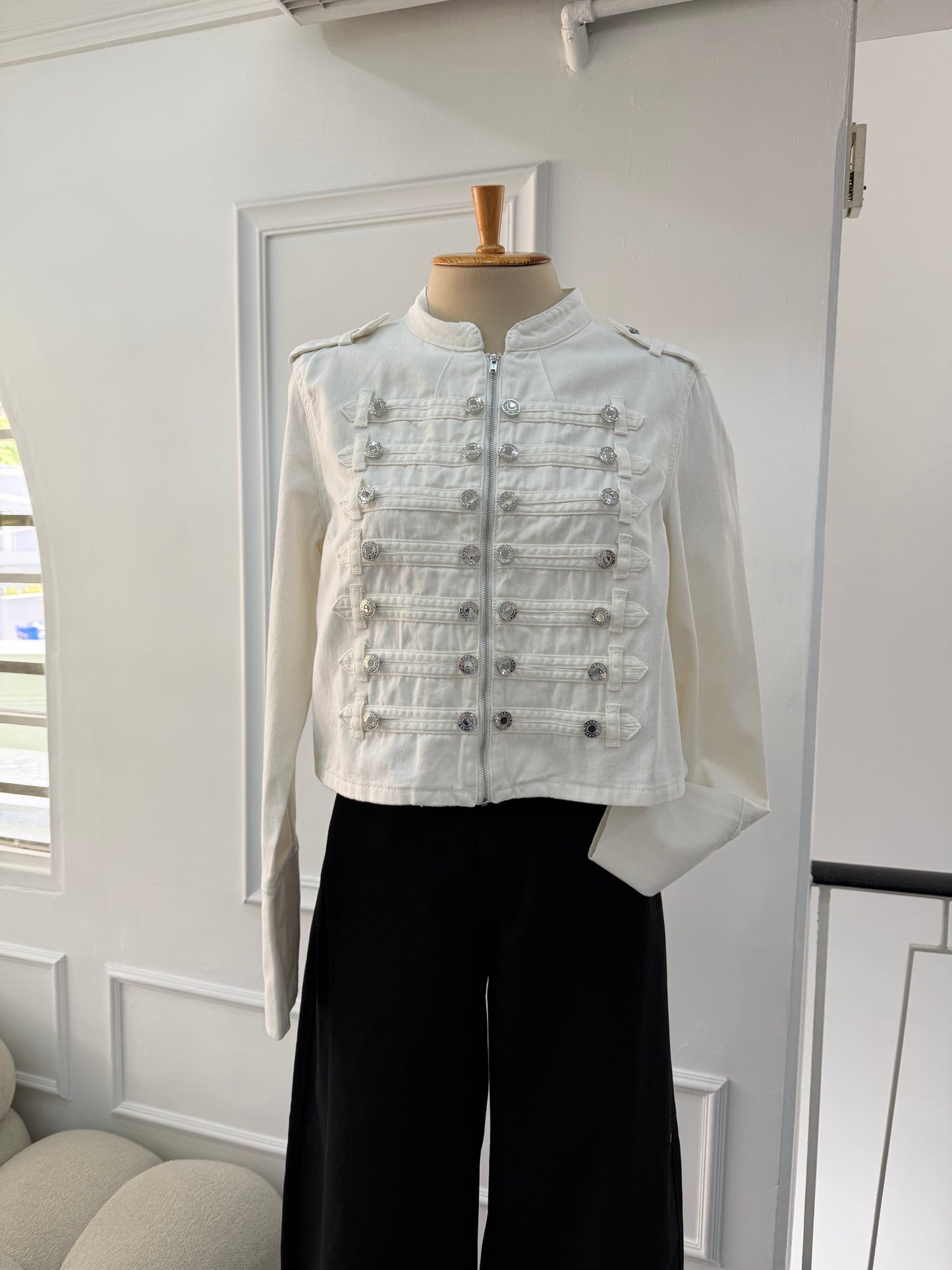 Jacket Napoleón blanca
