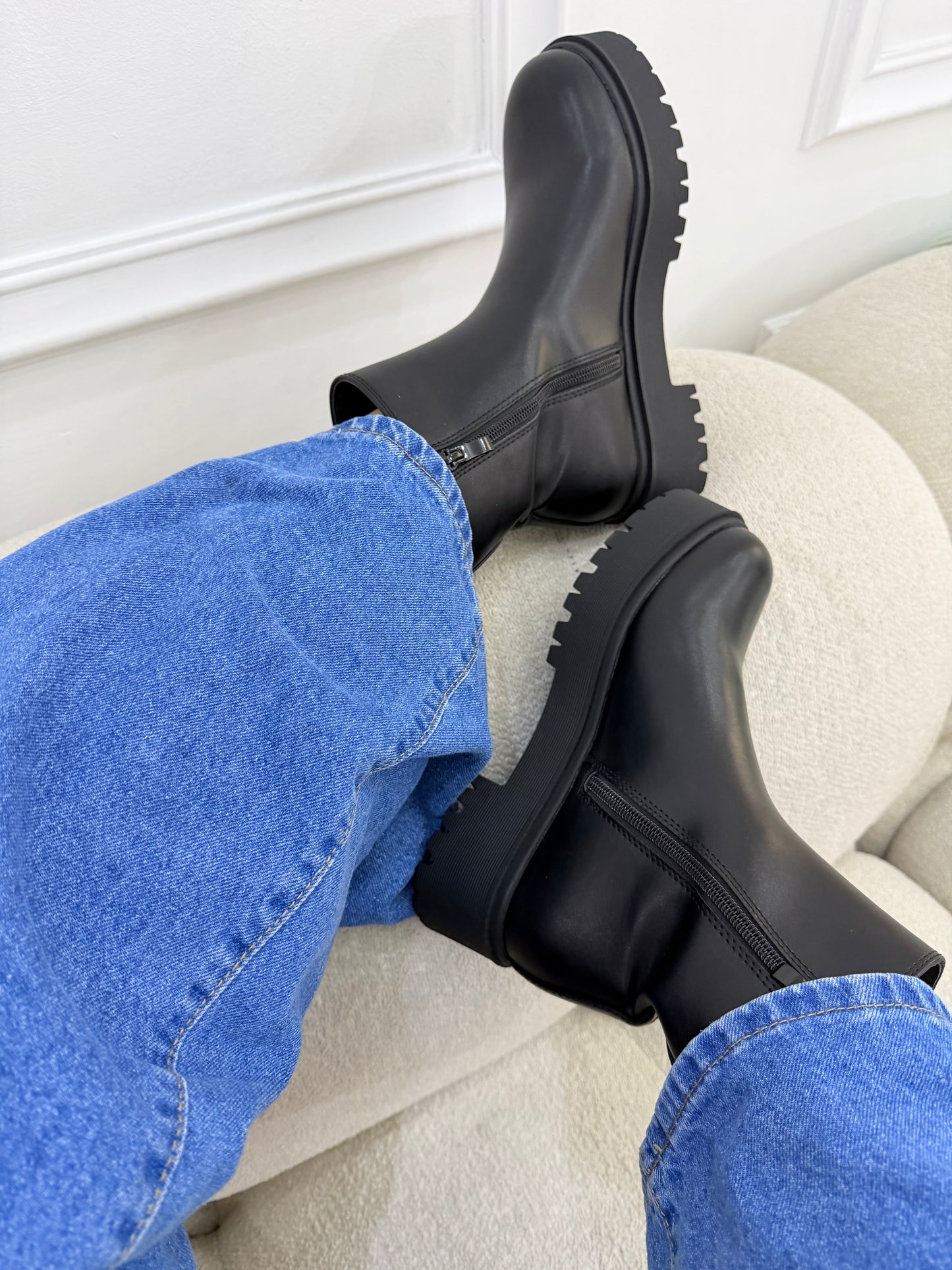 Botas combat negras