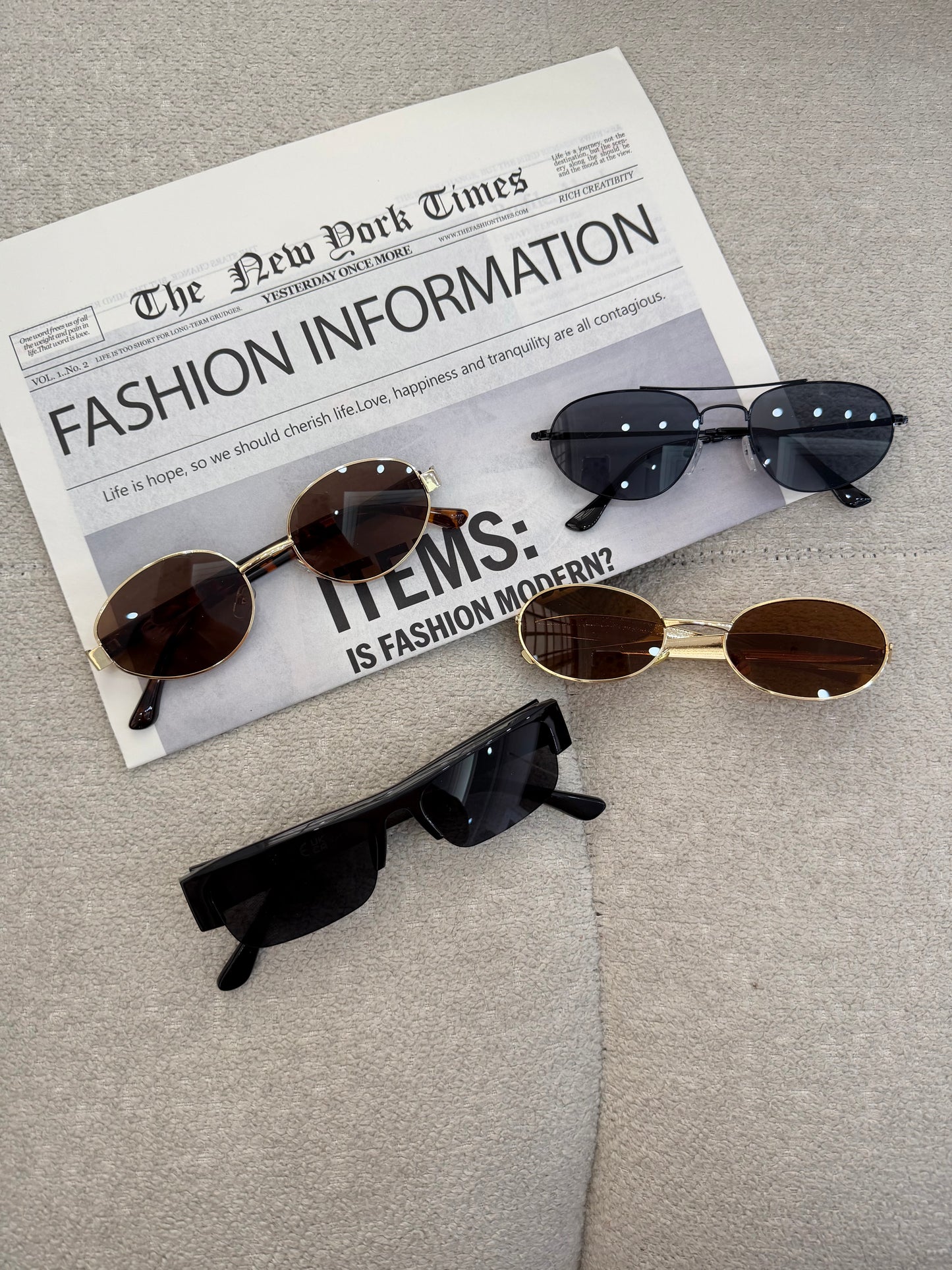 Lentes de sol variados