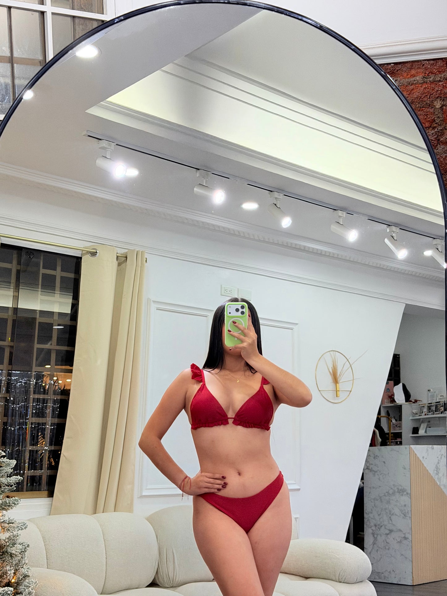 Bikini con volante