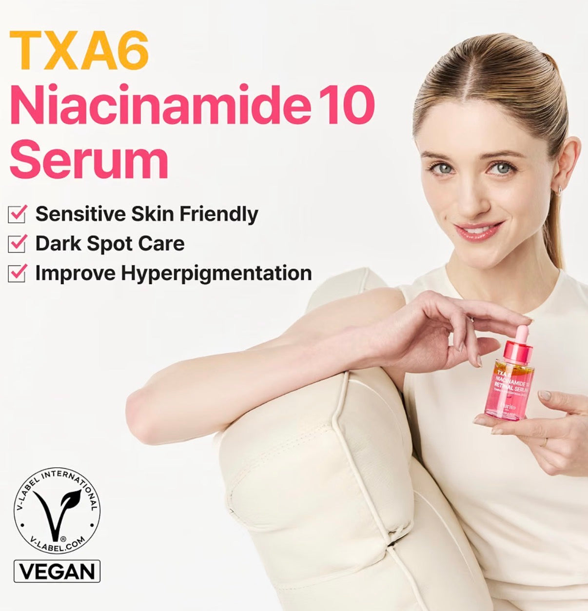 Purito Seoul TXA 6 Niacinamide 10 Retinal Serum