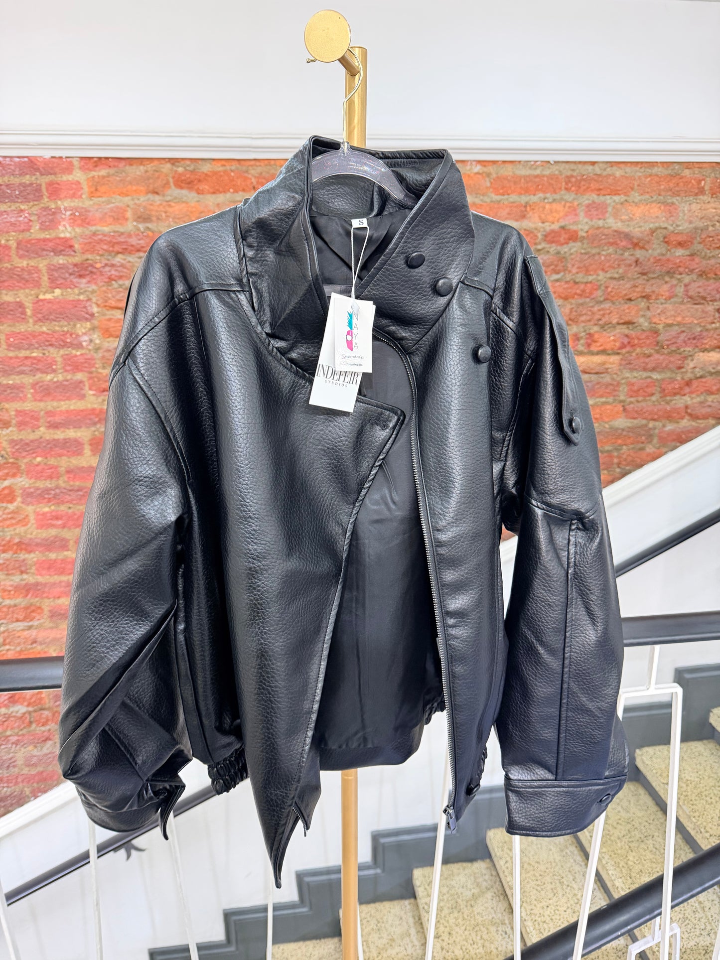 Leather jacket