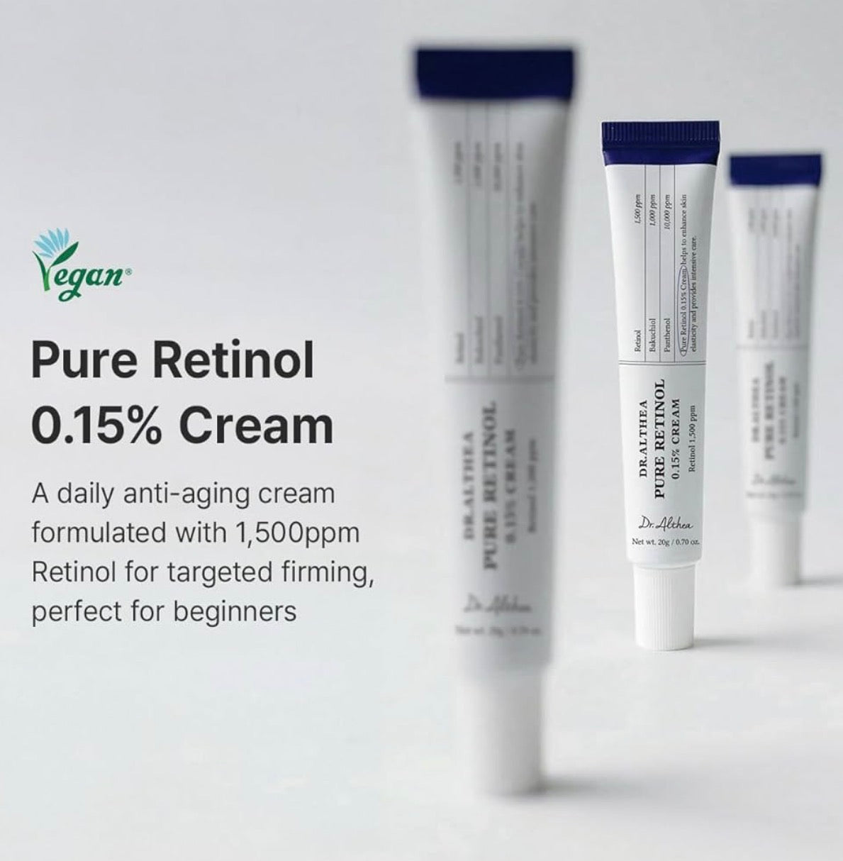 Dr.Althea Retinol puro 0.15% Crema