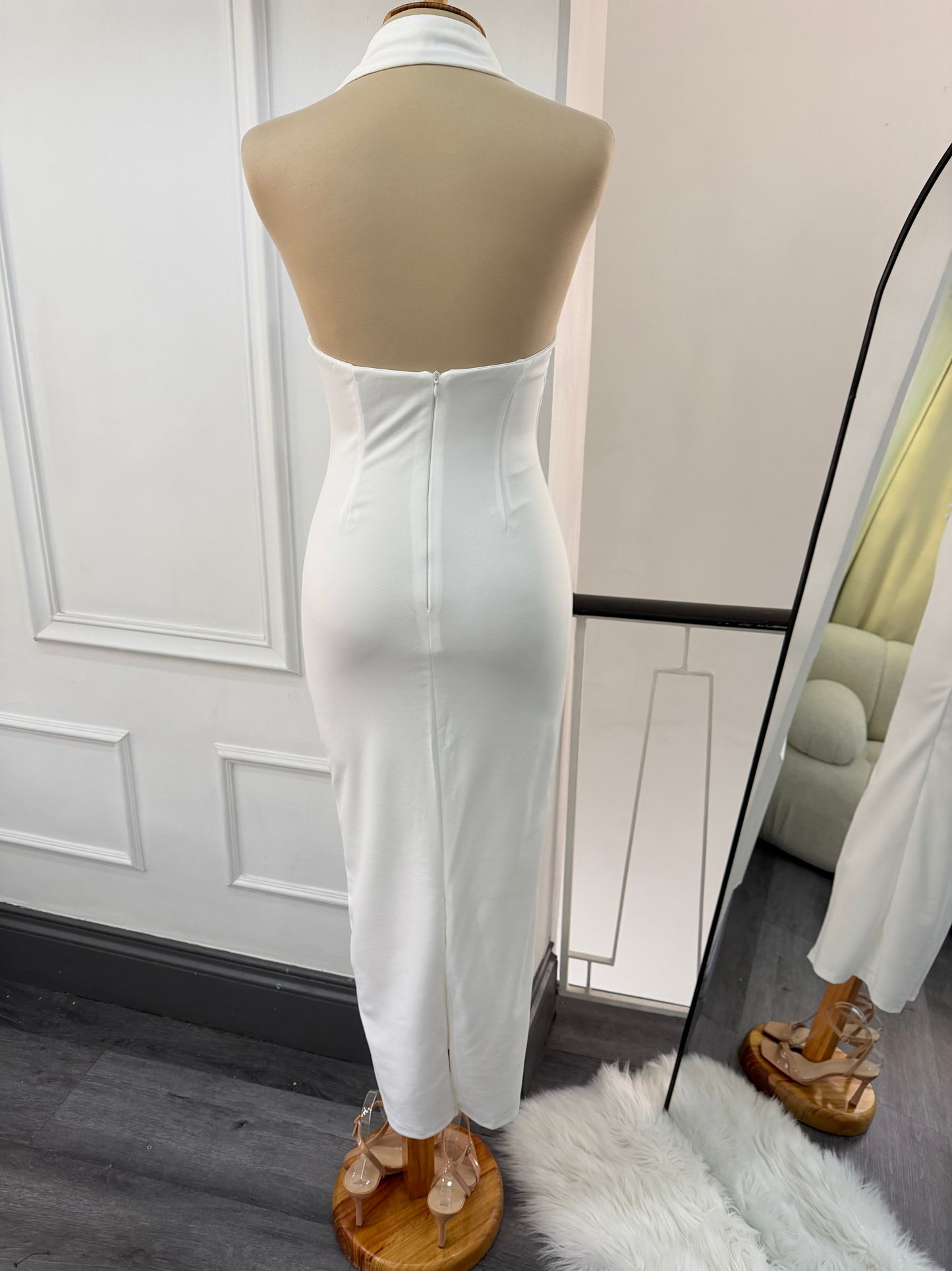 Maxi vestido blanco