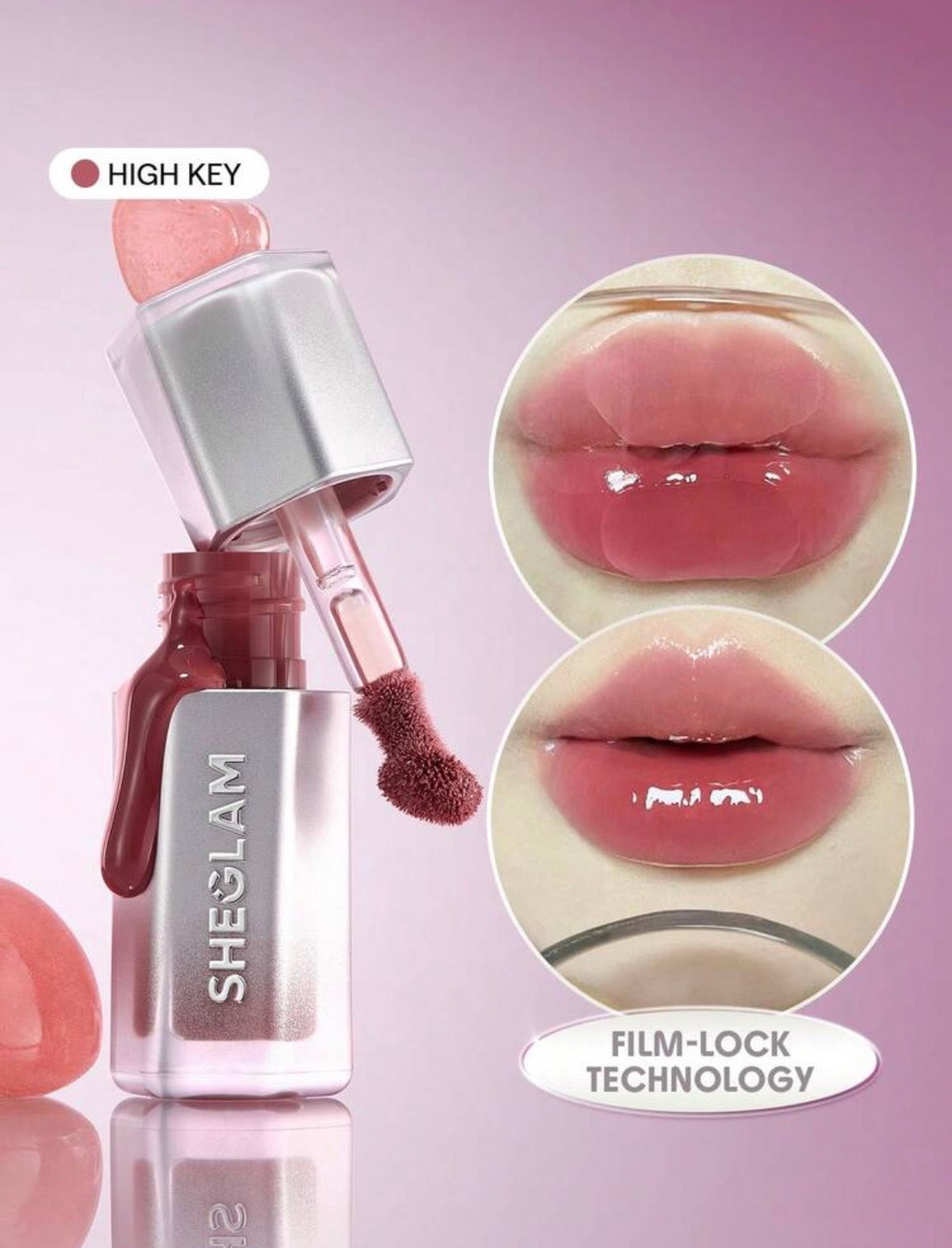 SheGlam glass lock air brillo