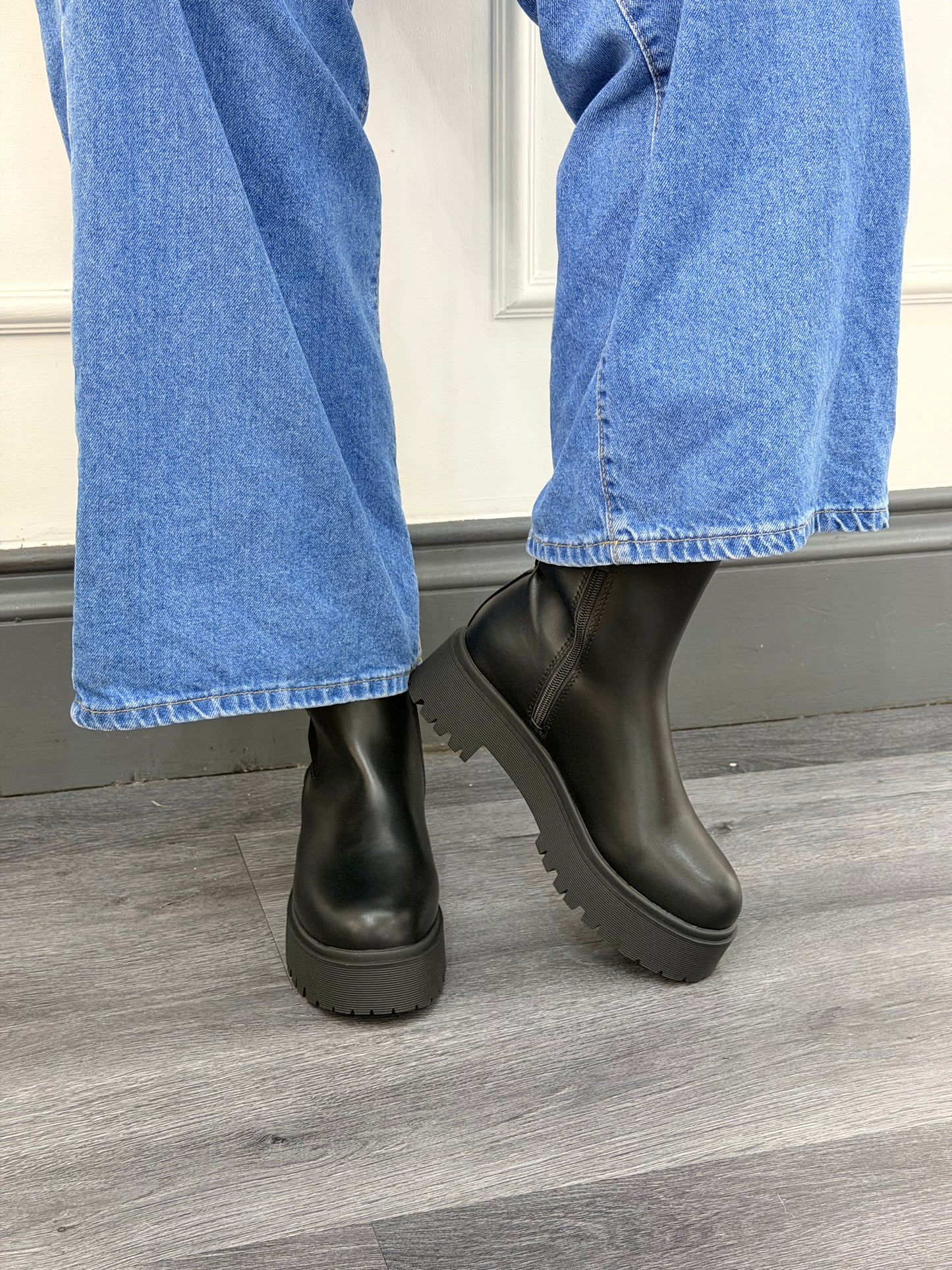 Botas combat negras
