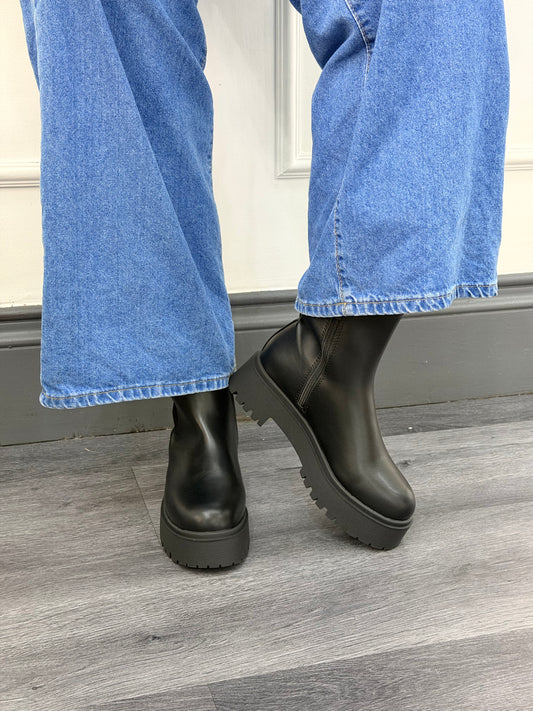 Botas combat negras