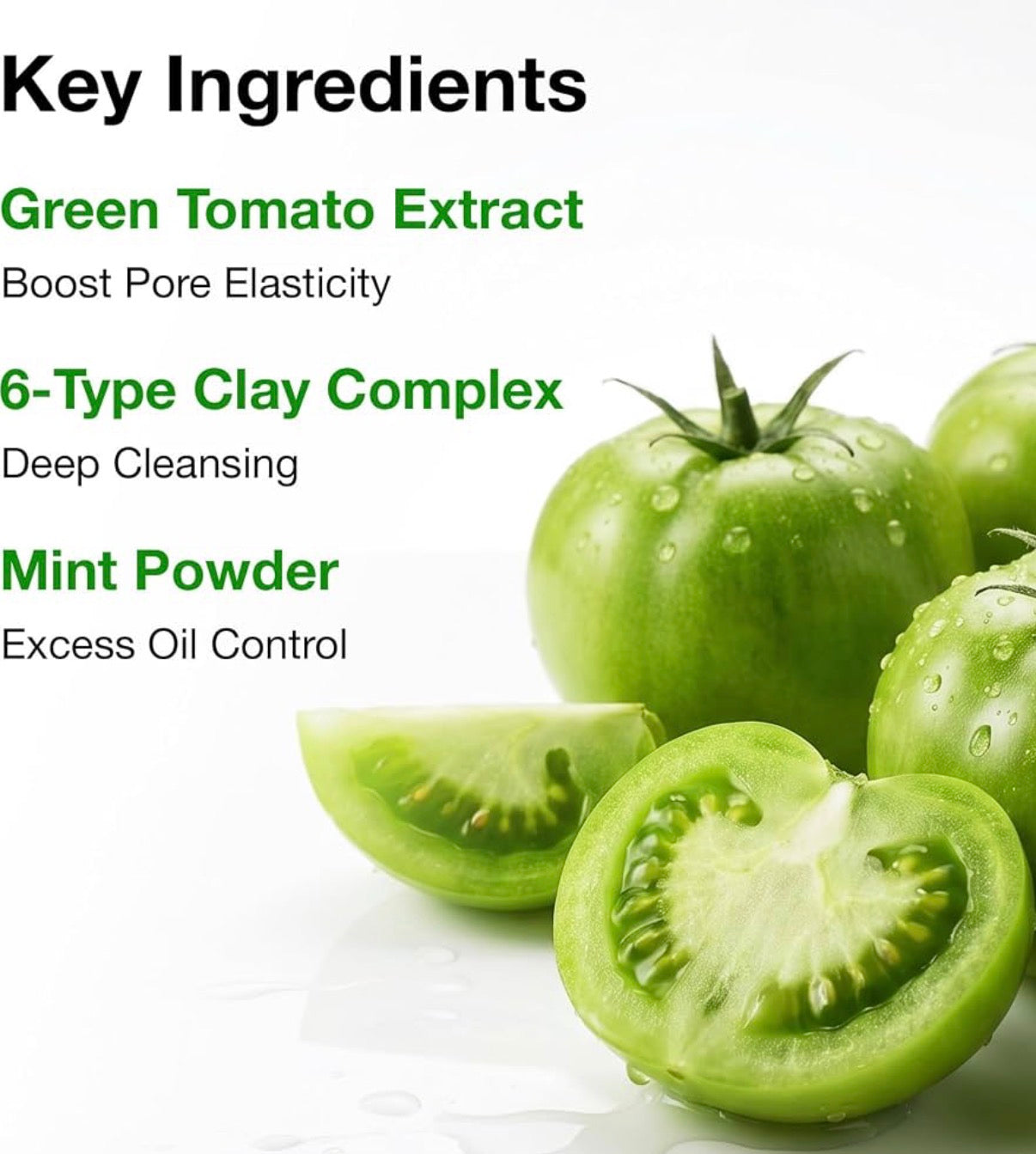 FULLY (Green Tomato) Clay Mask Cleanser