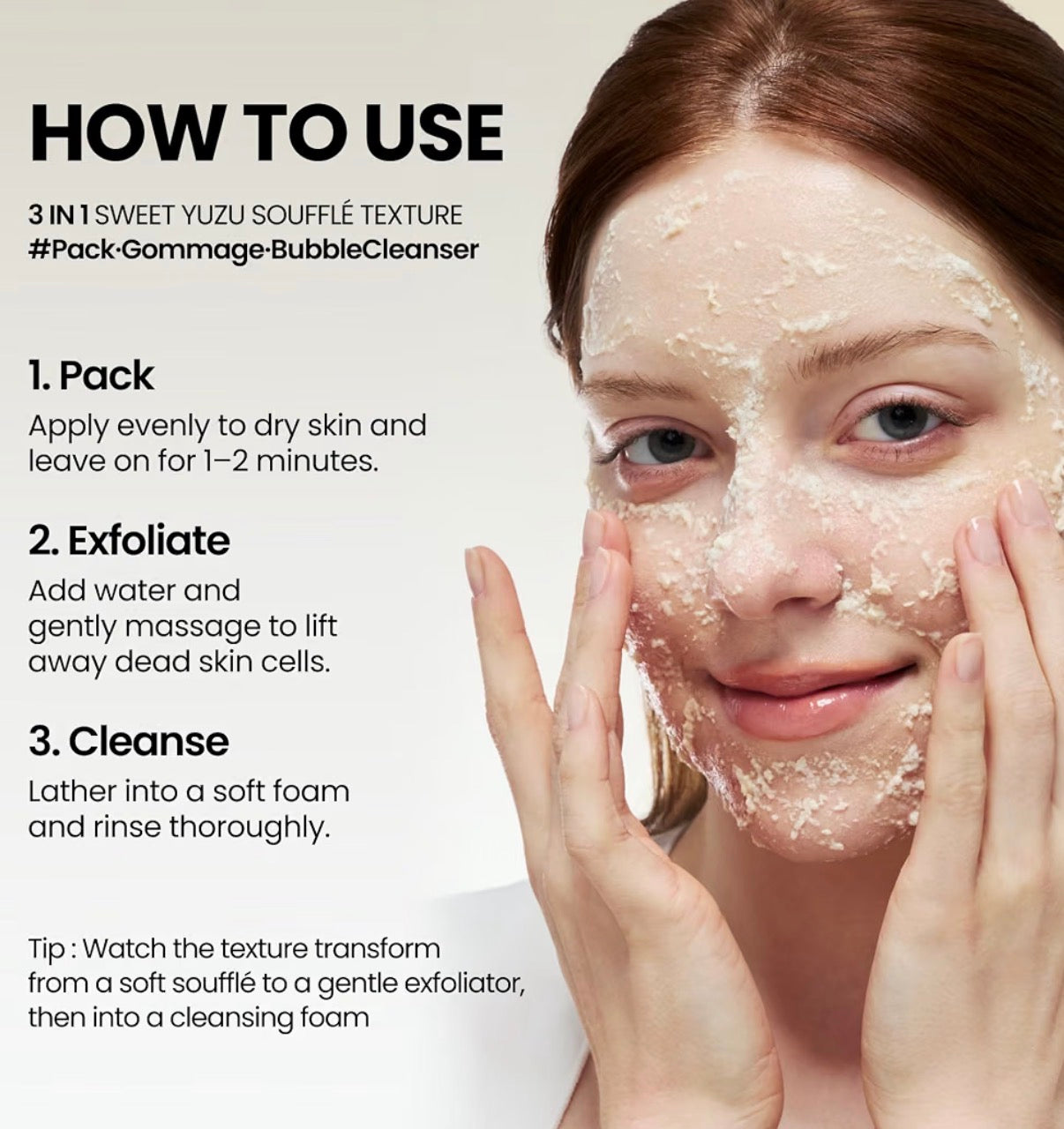 AXIS-Y Kojic Yuzu Pack Cleanser