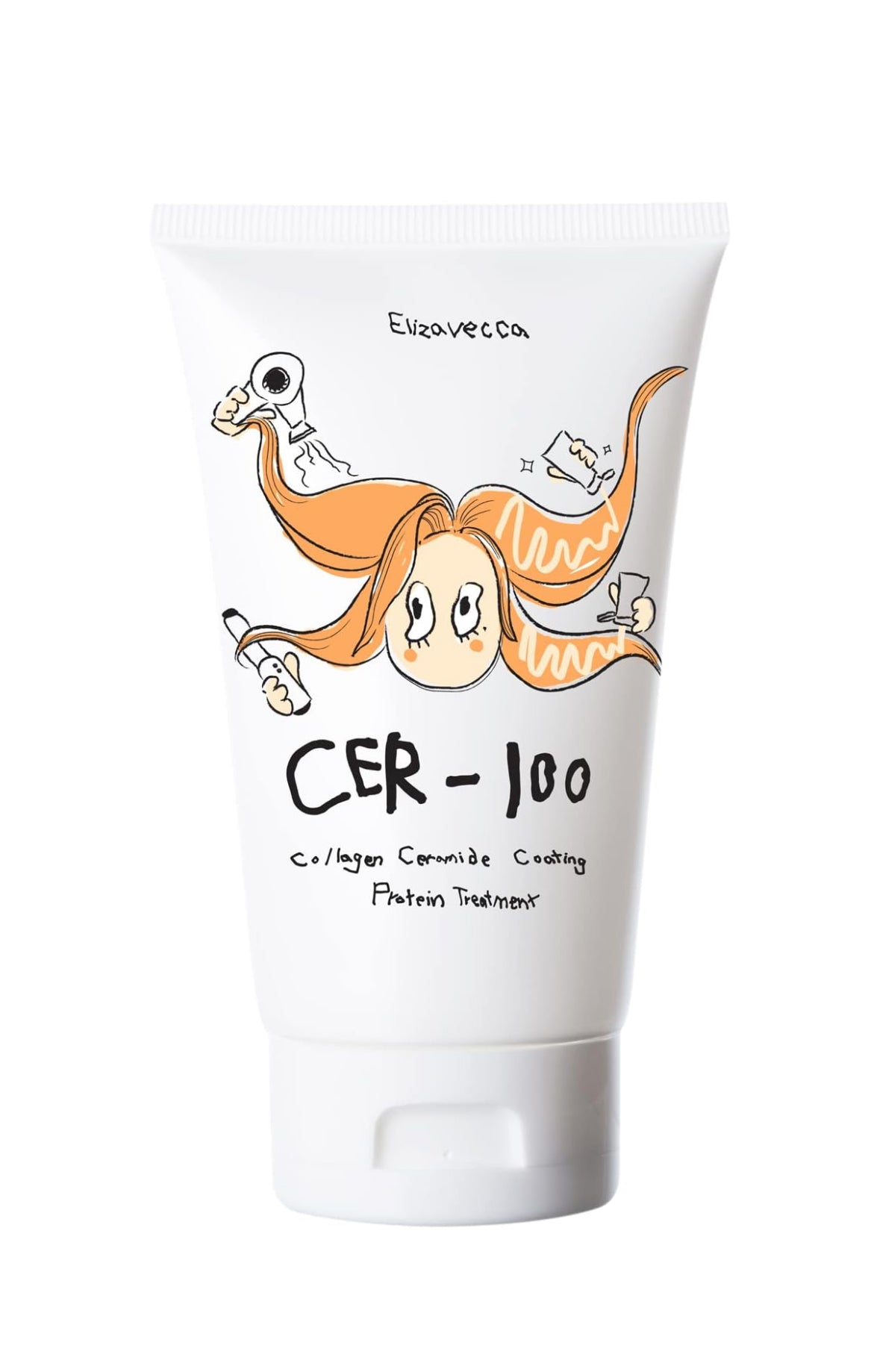 Elizavecca tratamiento de proteínas de cabello con revestimiento de colágeno CER-100