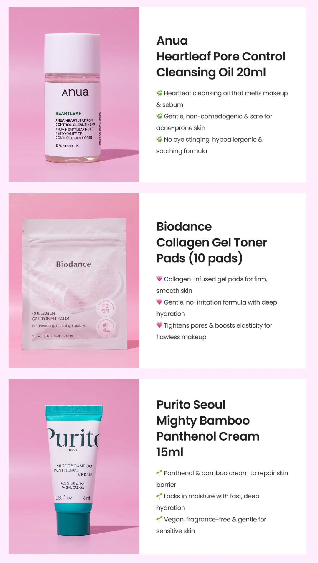 Maleta pequeña de skincare