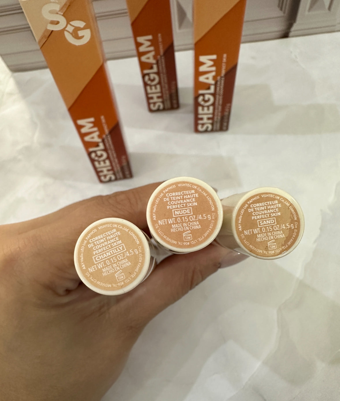 Corrector de ojeras