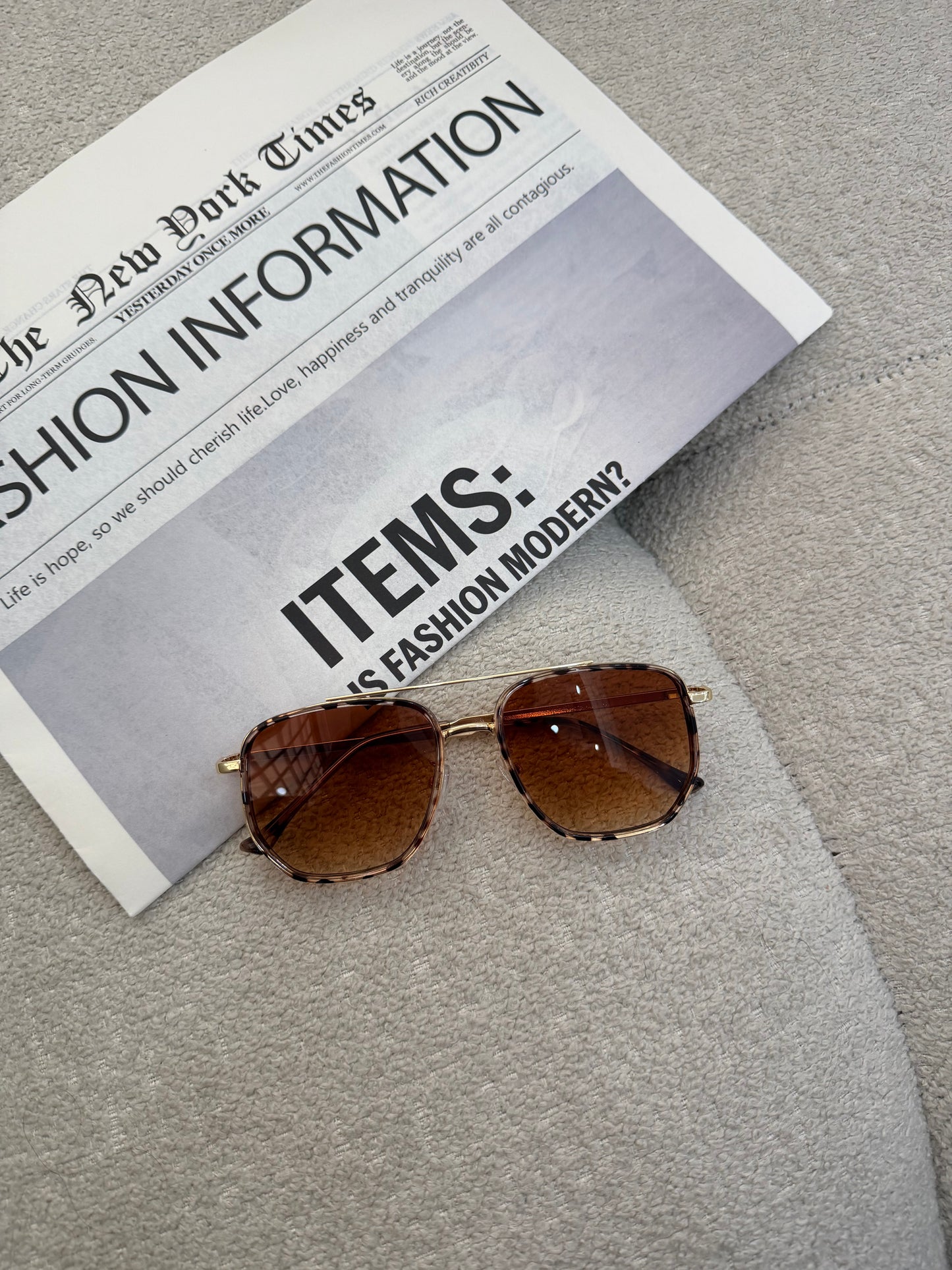 Lentes de sol grandes