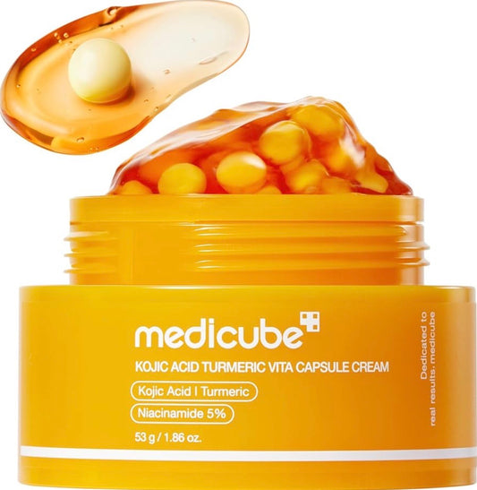 Medicube Crema cápsula con ácido kójico y cúrcuma