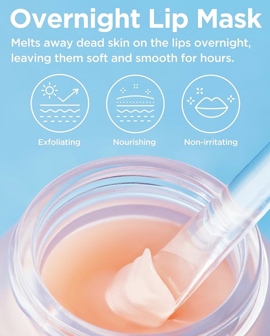 TOCOBO Vita Glazed Lip Mask -Exfoliante labial vegano