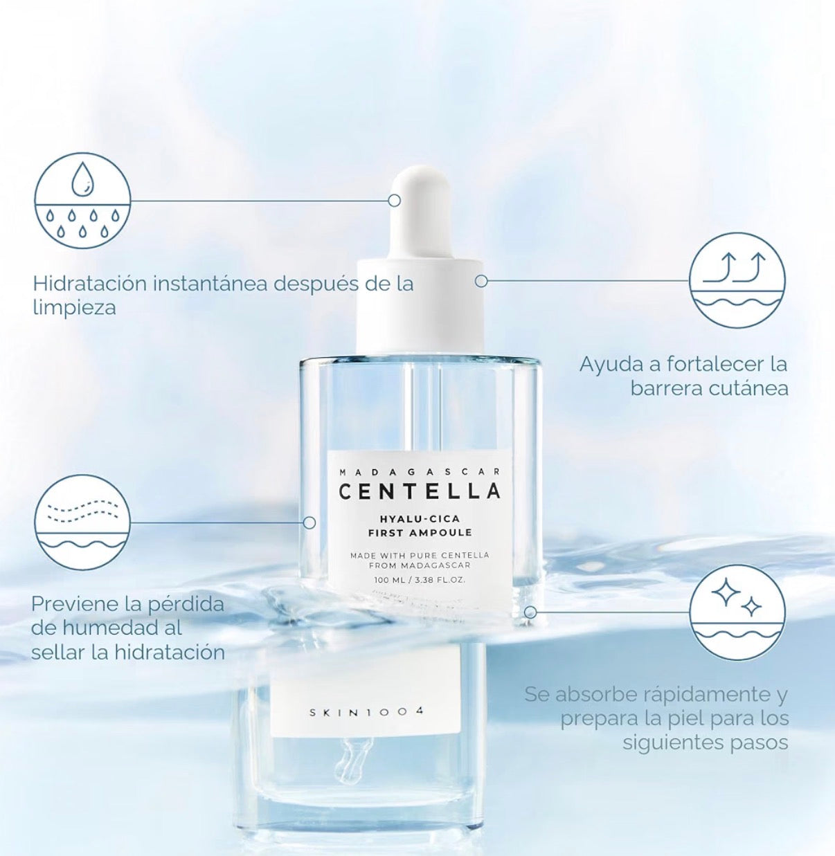 SKIN1004 –Madagascar Centella Hyalu-Cica First Ampoule