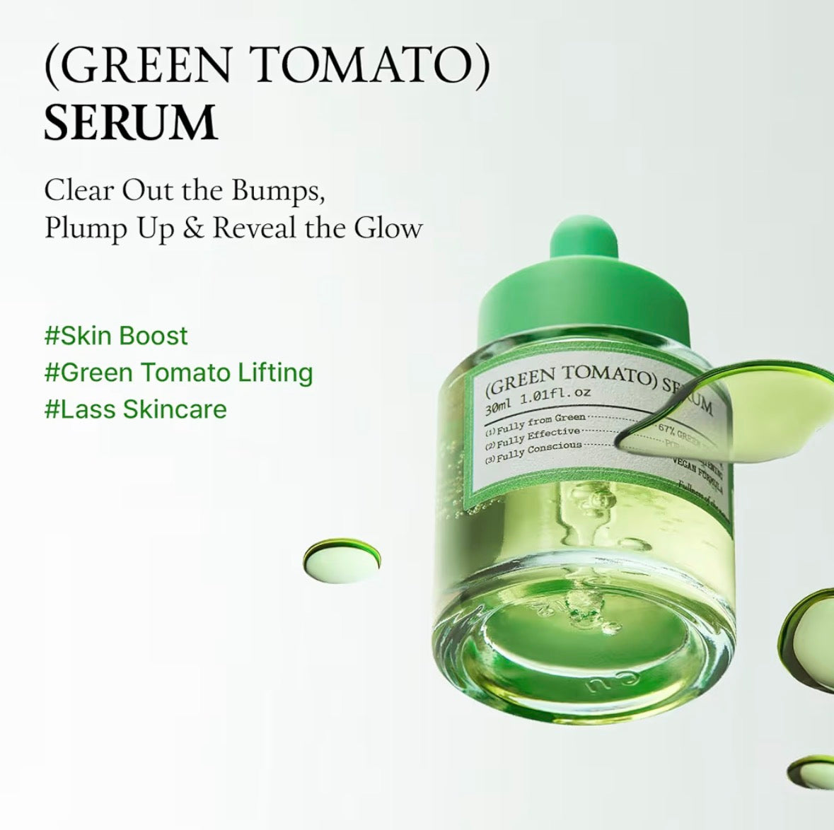 FULLY Suero de tomate verde