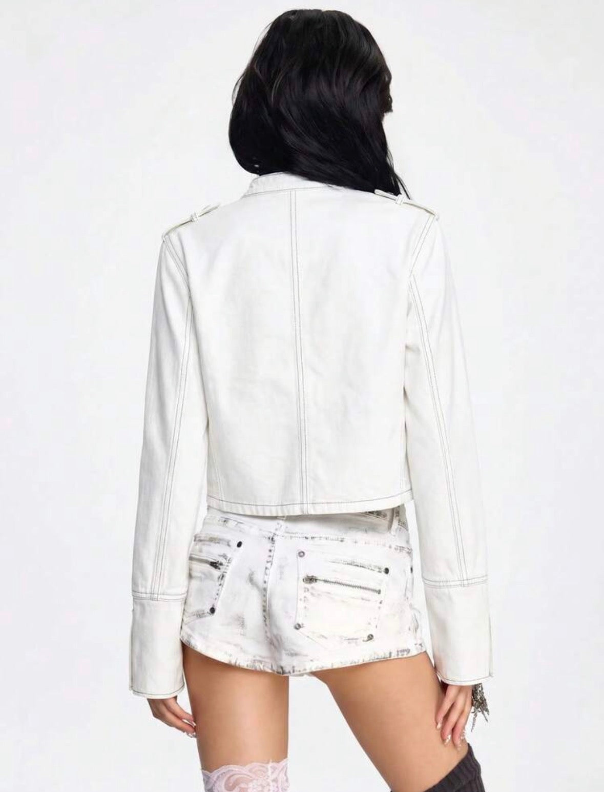 Jacket Napoleón blanca