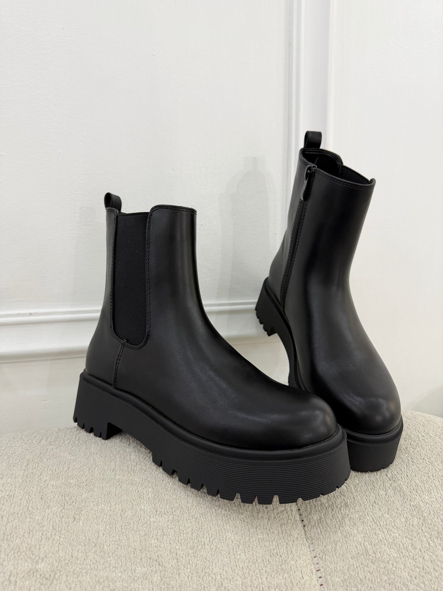 Botas combat negras