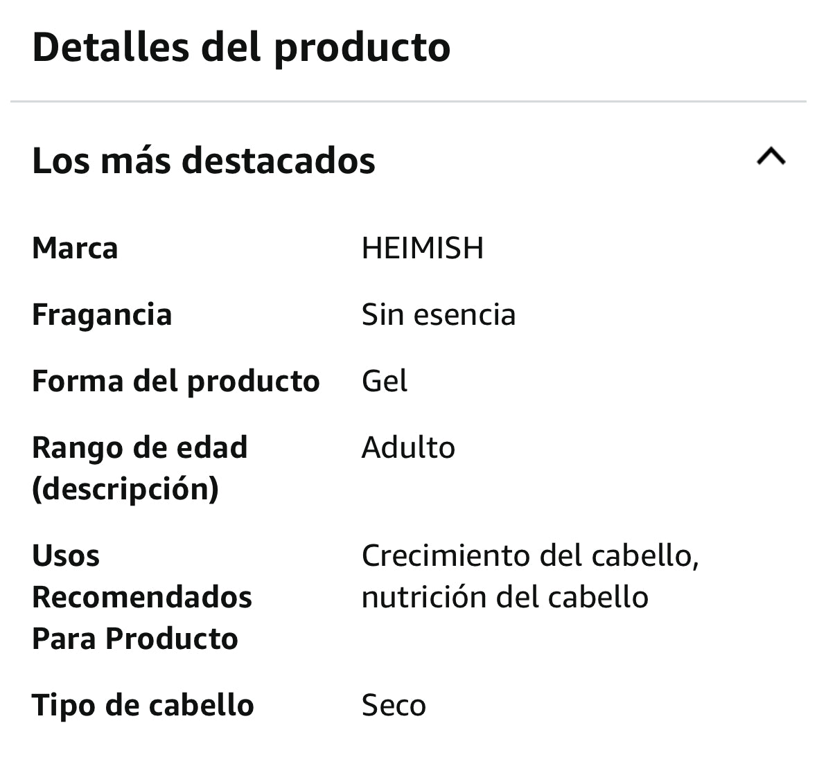 HEIMISH RX Amino Biotin Champú revitalizante