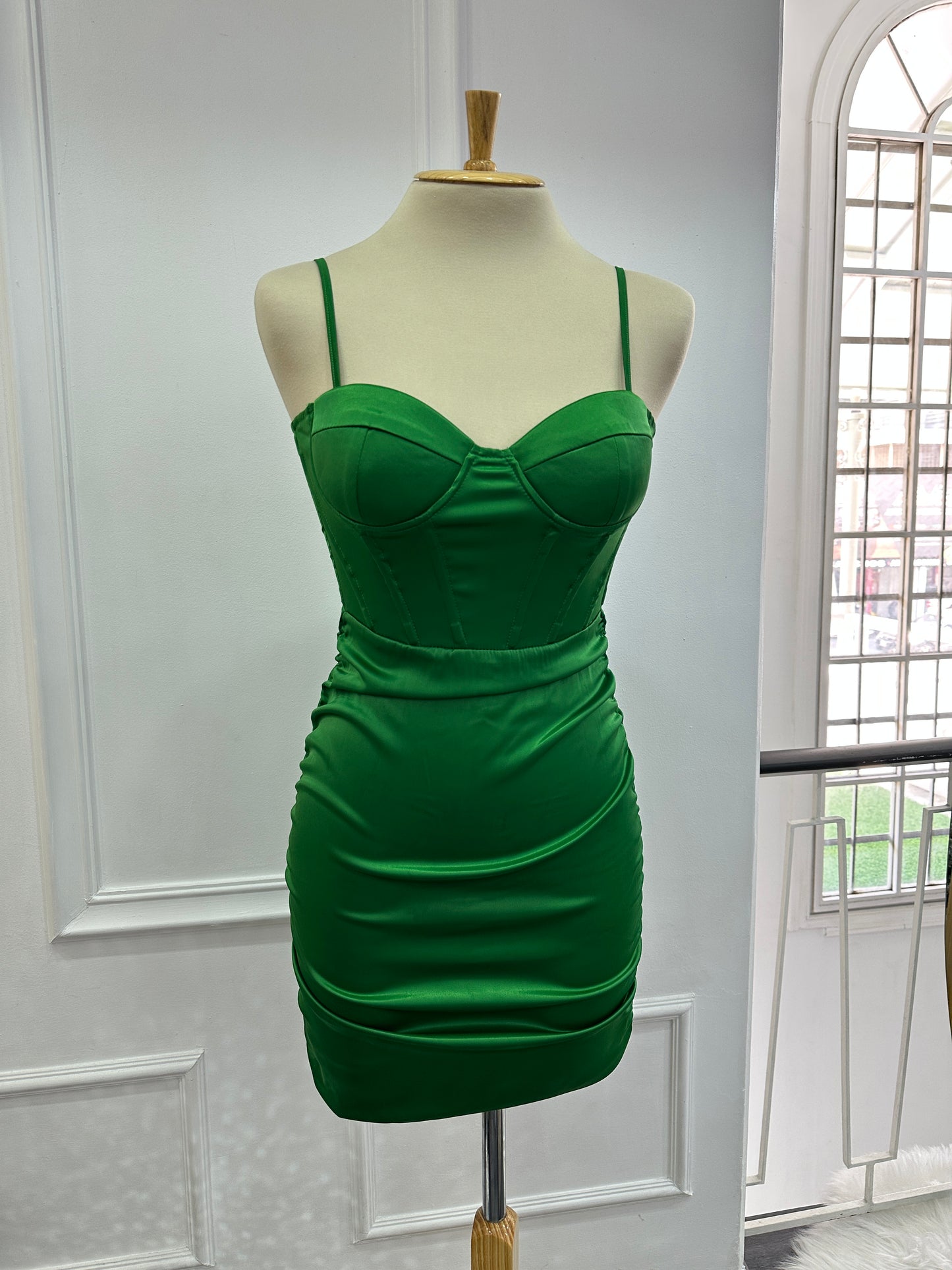 Vestido satinado