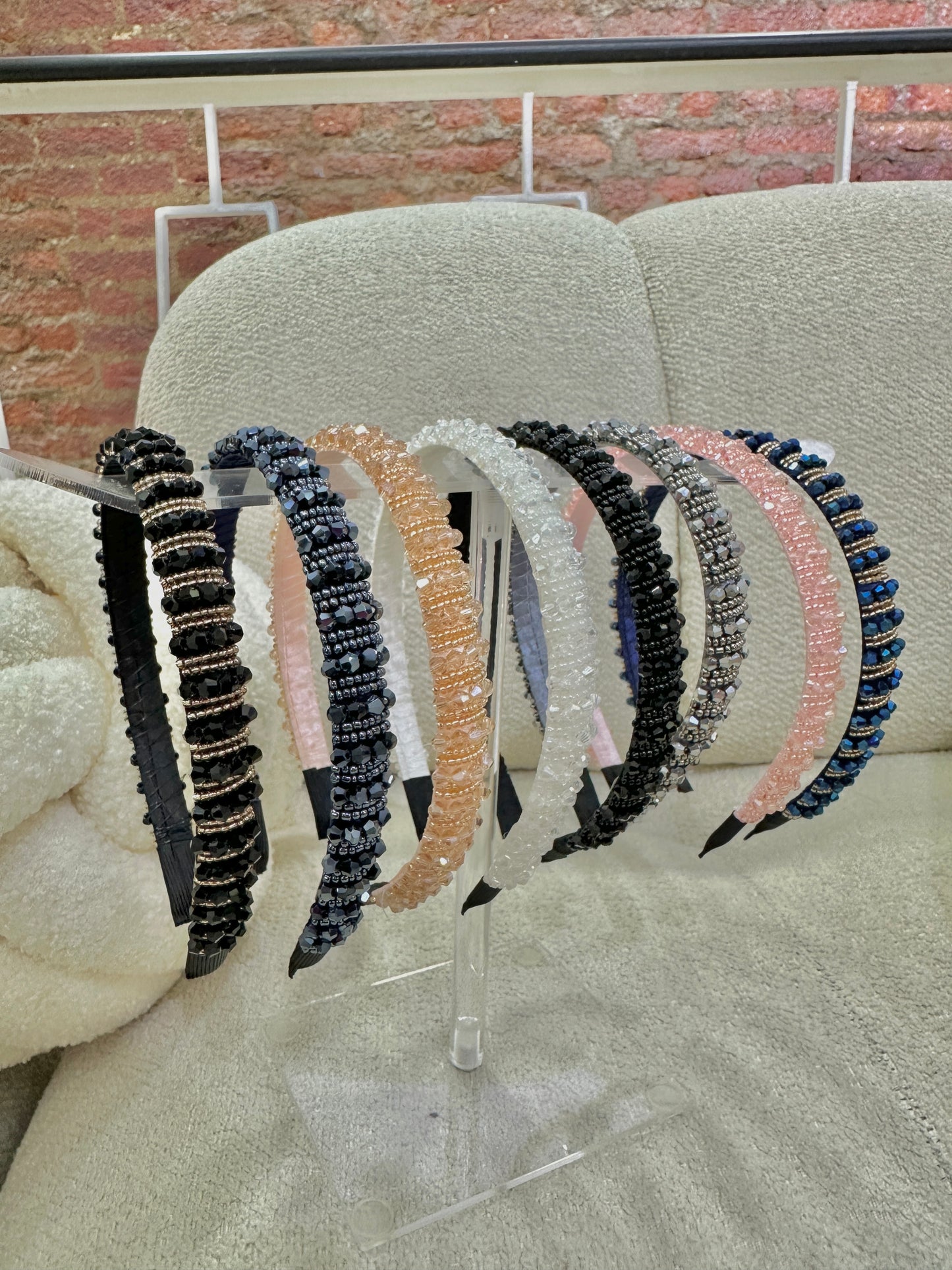 Cintillos delgados con piedra