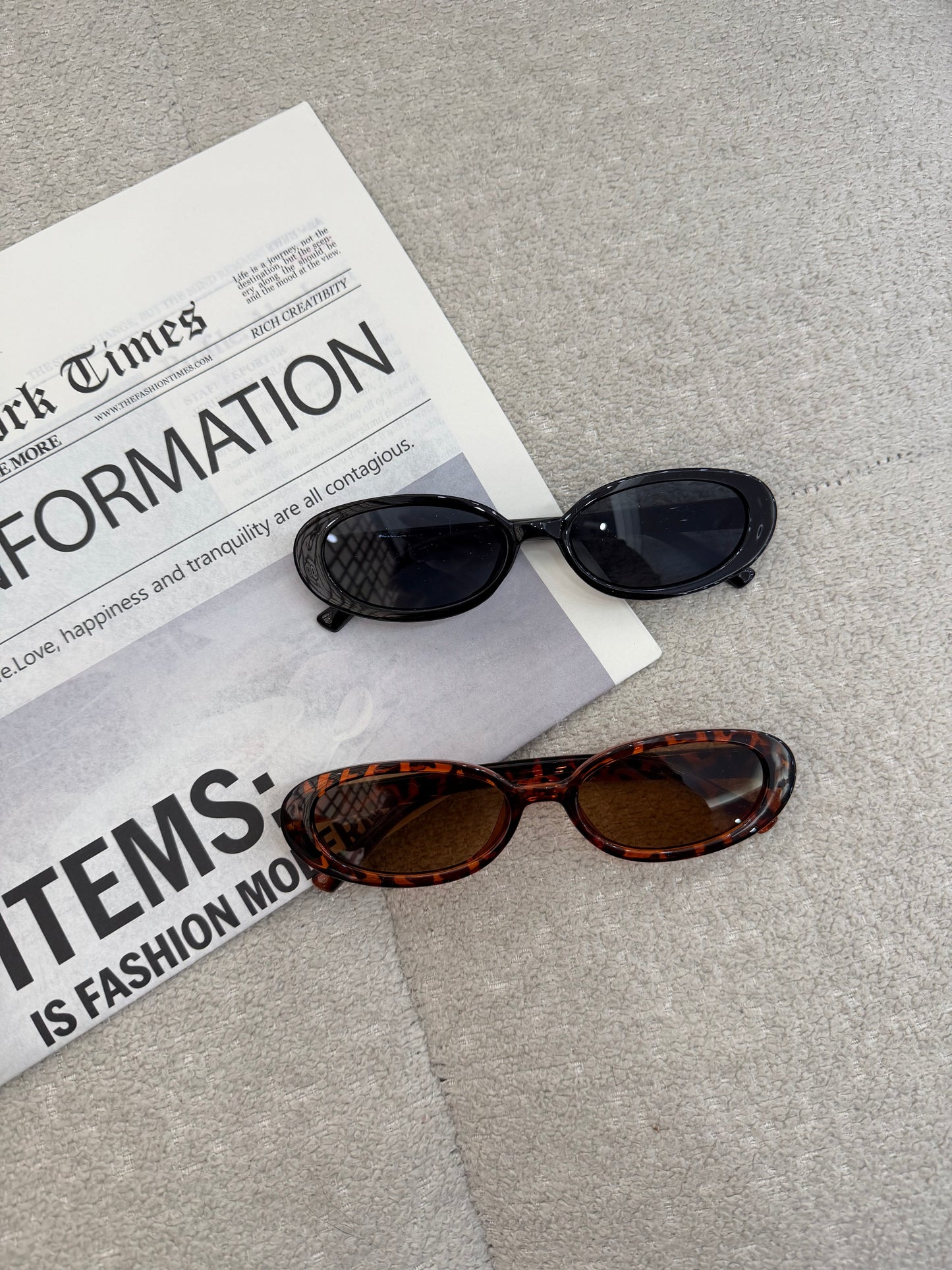 Lentes ovalados variados