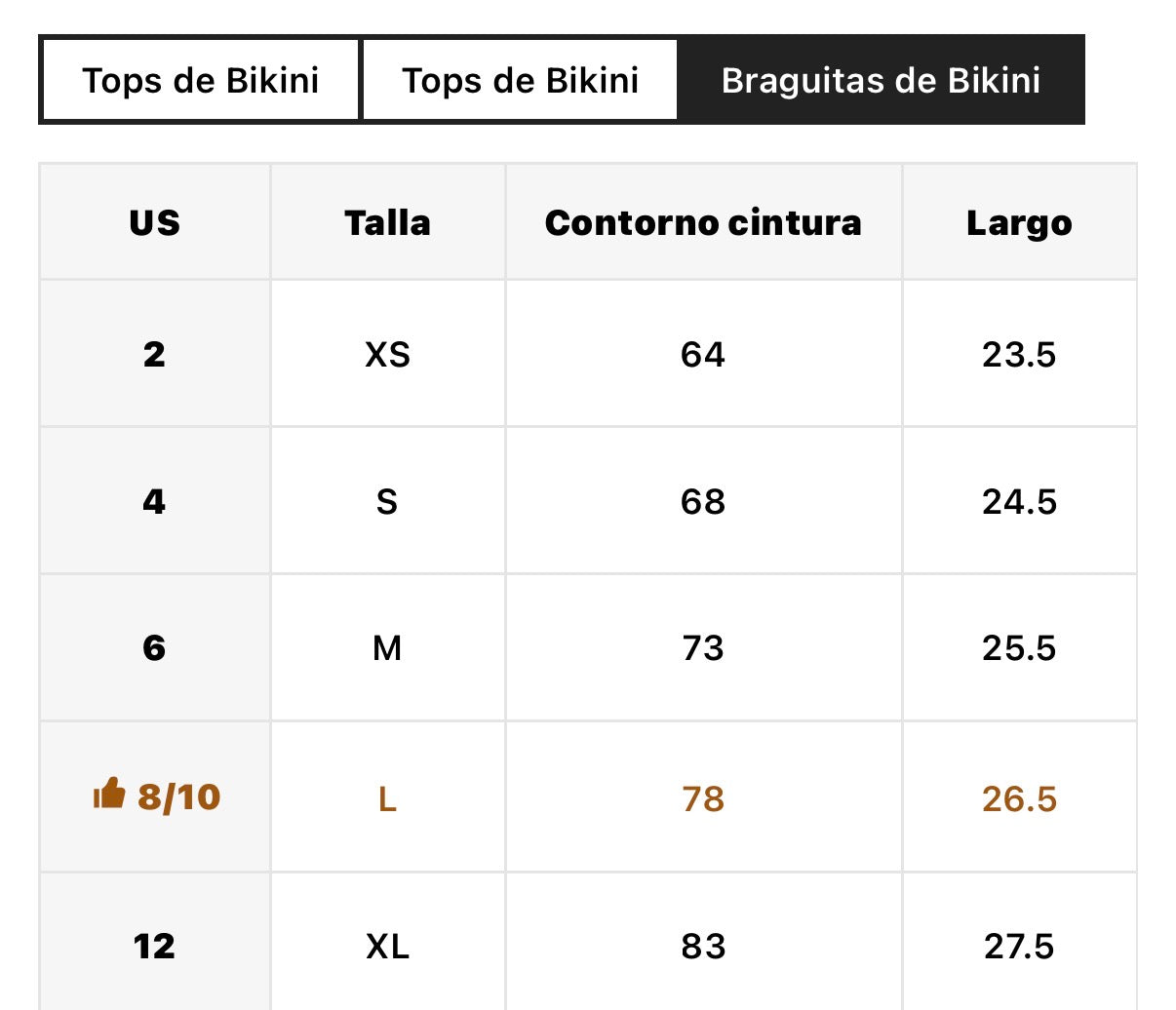 Bikini bicolor