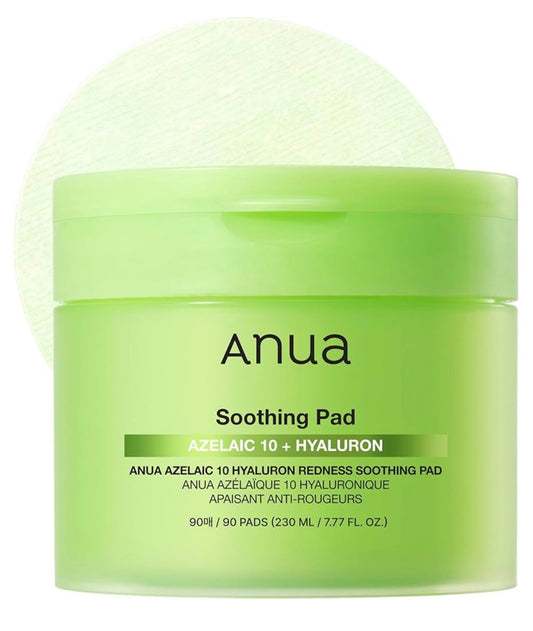 Anua Azelaic 10 Hyaluron - Almohadilla calmante para el enrojecimiento
