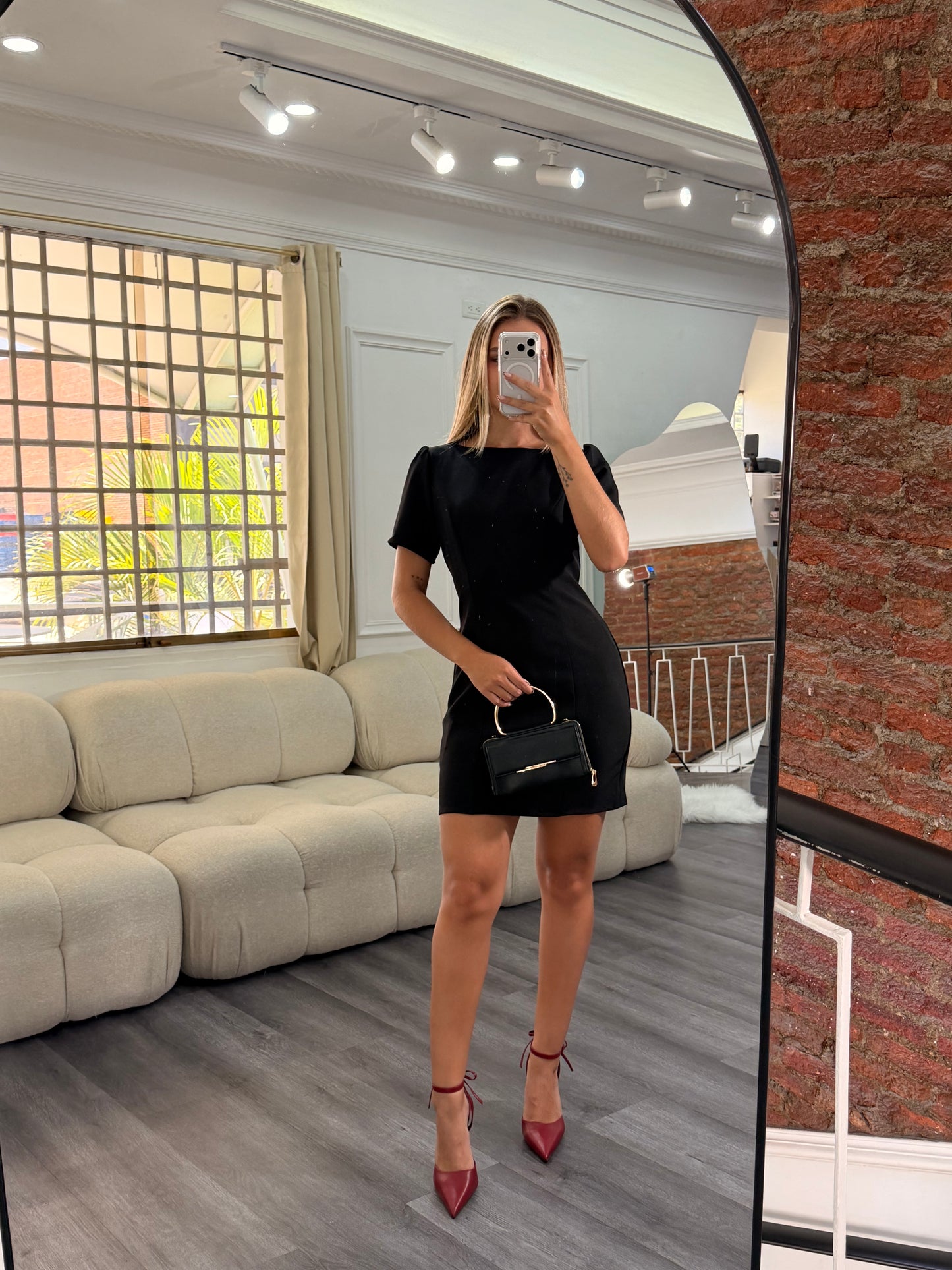 Vestido casual negro