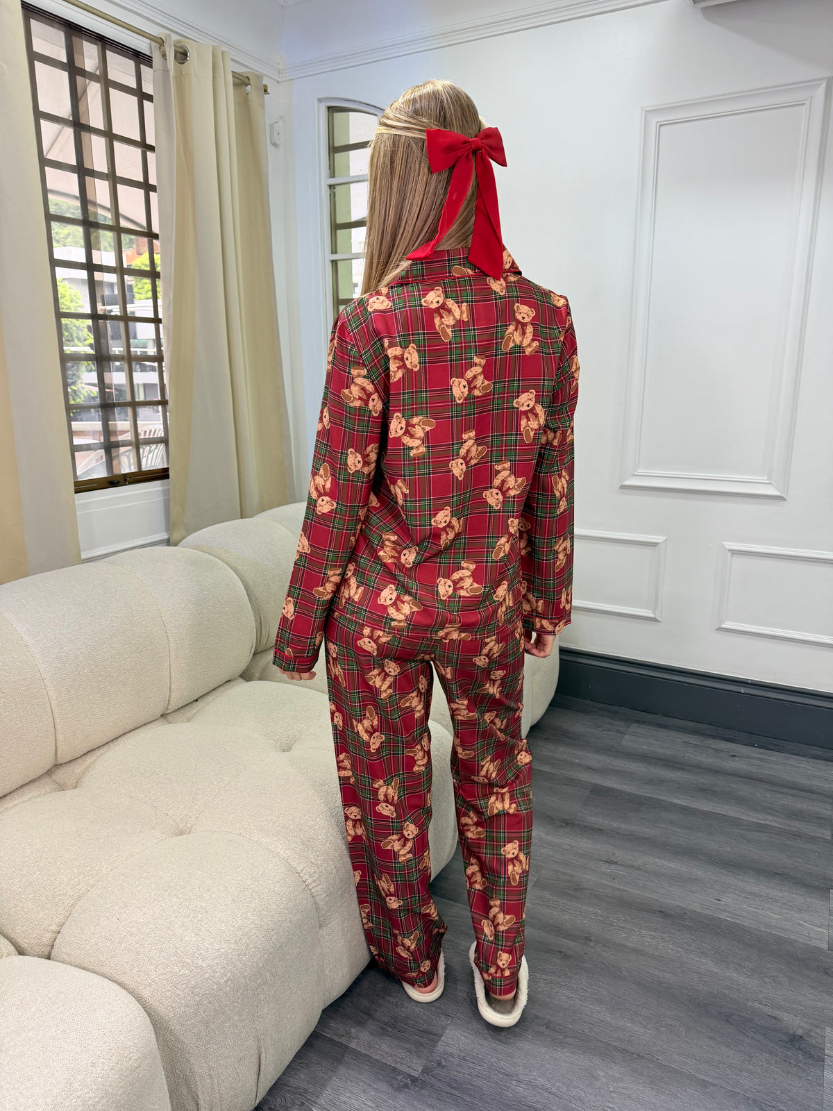 Pijama navideña ositos