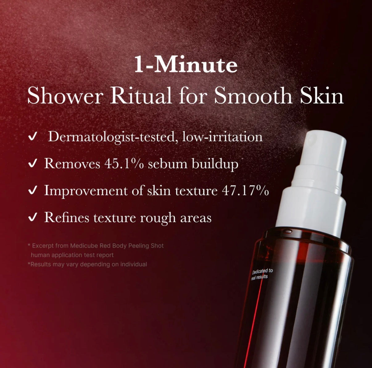 Medicube Red Acne Body Peeling Shot