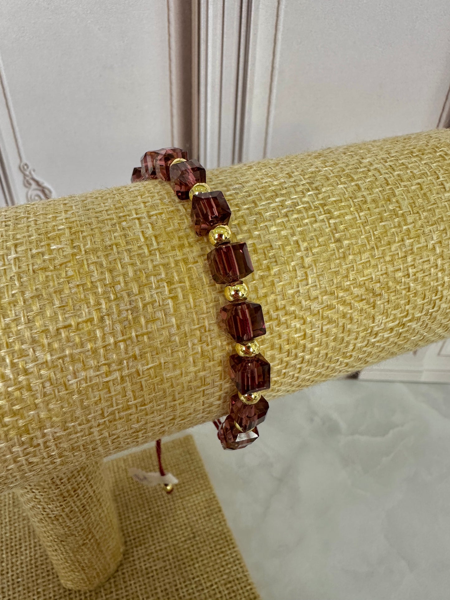 Pulseras piedras ajustables