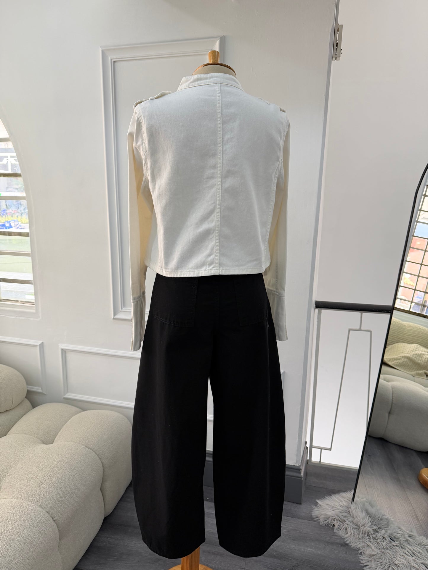 Jacket Napoleón blanca