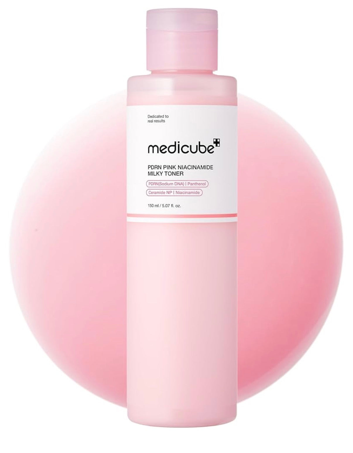 Medicube PDRN Tónico lechoso de niacinamida rosa